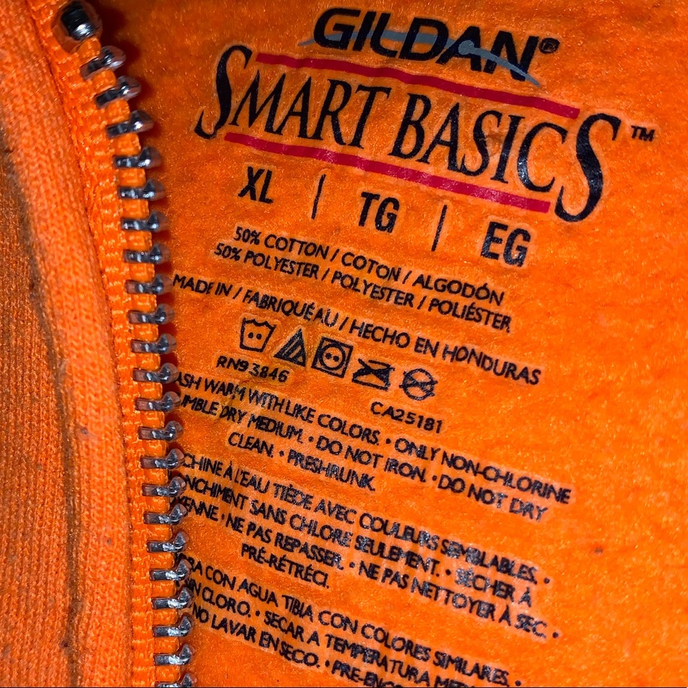 XL Orange Gilden Jacket